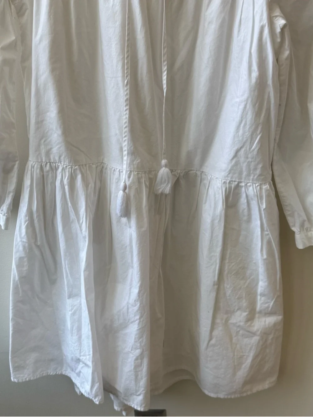 J.‎ Crew Embroidered Farmers Market Poplin Dress medium